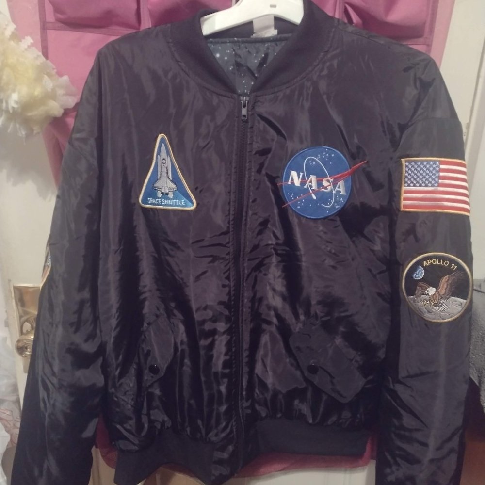 NASA Bomber jacket from Spirit Halloween